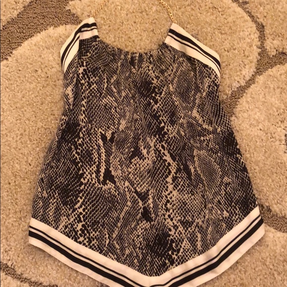 EXPRESS Snake Handkerchief Halter - Picture 2 of 5